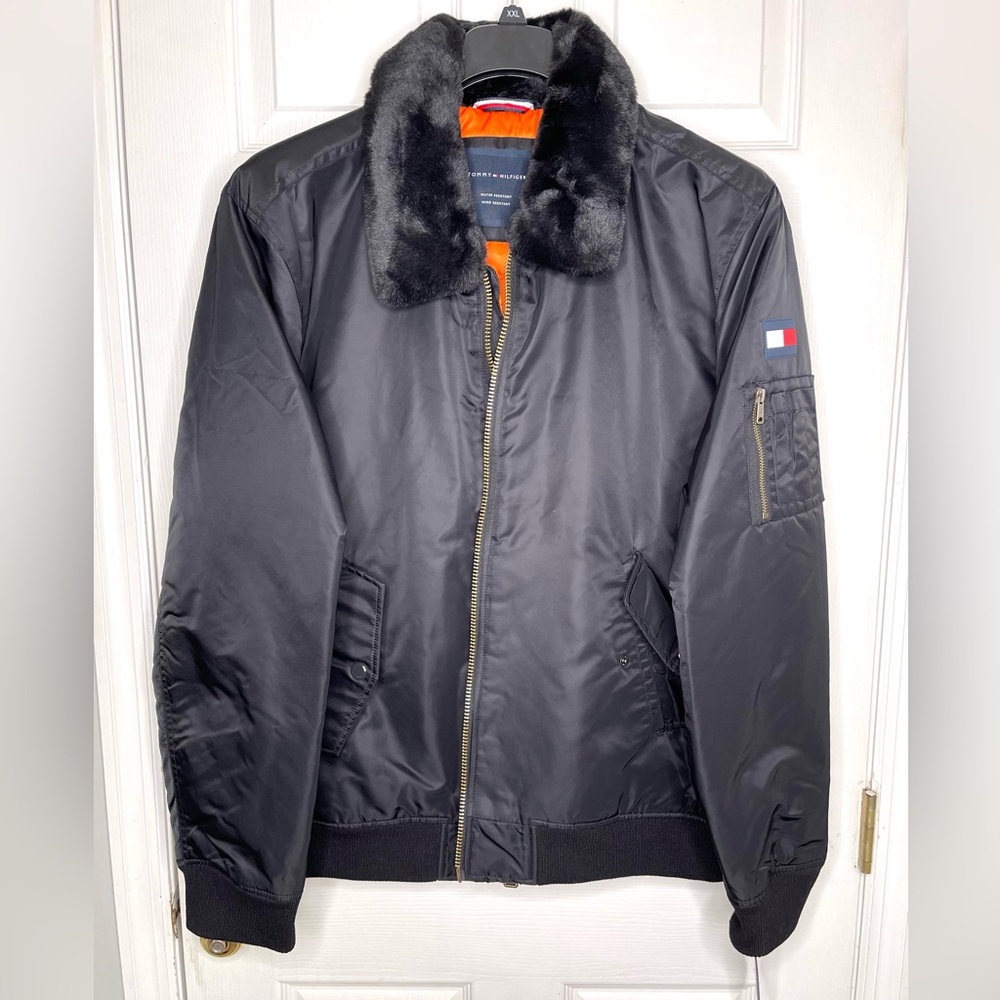 Tommy Hilfiger Men's Military Bomber Jacket